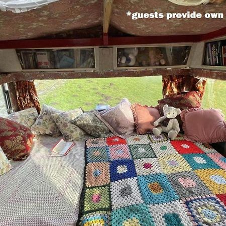 2 X Double Bed Glamping Wagon At Dalby Forest Scarborough Exteriör bild