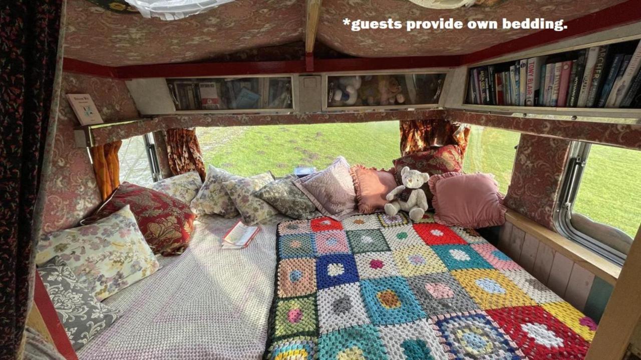 2 X Double Bed Glamping Wagon At Dalby Forest Scarborough Exteriör bild